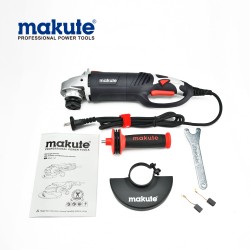 Makute AG010 Τροχός 100/115/125mm Ρεύματος 1400W με Ρύθμιση Στροφών